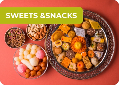 Order Indian Sweets & Snacks