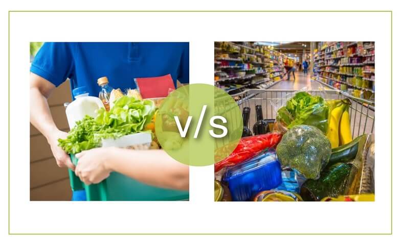 Confused About Grocery Shopping? Online Vs. Traditional, We Solve The Math For You.