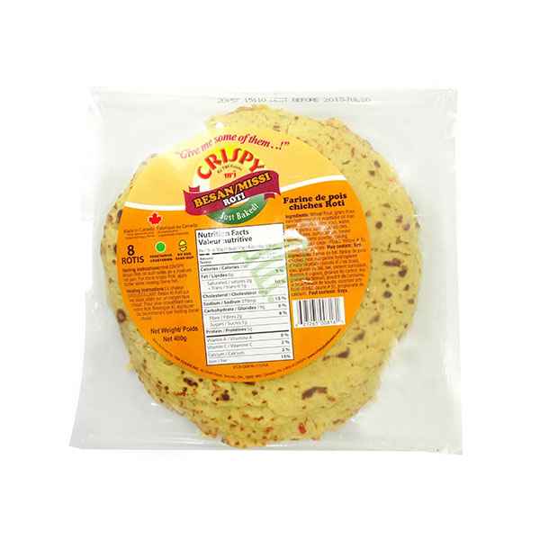 Buy Crispy Besan/missi Roti 400 Gm | Surabhi Indian Grocery - Quicklly