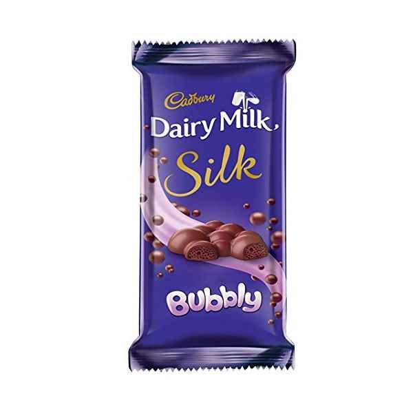 Buy Bubble Gm Bubbly Silk Cadbury 50 Gm | Indiaco - Quicklly