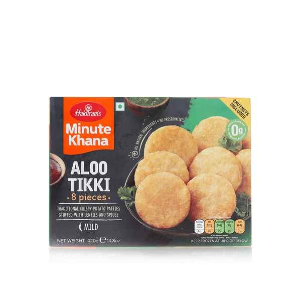 Buy Haldirams Aloo Tikki 420 Gm | Manpasand - Quicklly