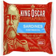 KINGOSCAR SARDINES IN SOYBEAN