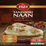 Taza Handmade Tandoori Naan (8 Pieces)