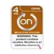 ON! NICOTINE 4MG POUCHES-COFFEE