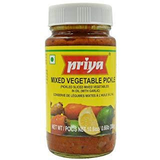 Priya Mixed Veg With Garlic Pickle